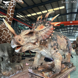 Il mondo del modello di dinosauro realistica statua di dinosauro Animatronic di grandi dimensioni - Product Image 1