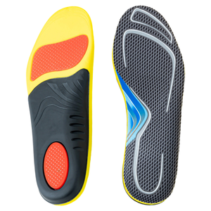 Semelles intérieures confortables en silicone pour le sport, soutien de la voûte plantaire, orthopédiques pour pieds plats, absorbant les chocs, pour fasciite plantaire, pour chaussures orthopédiques, Chine - Product Image 1