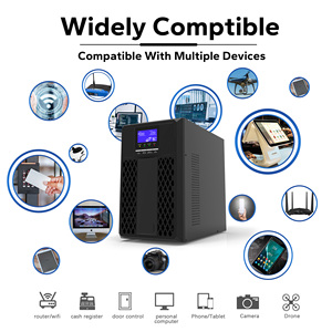 UPS Online Monofásico Elite de 6KVA con AVR y Pantalla LCD, Fuente de Alimentación de Larga Duración para las Ramas Médica, Industrial, de Seguridad y Gubernamental - Product Image 5