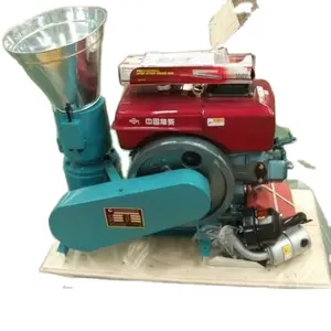 60-80 KG/H wood pellet machine diesel engine