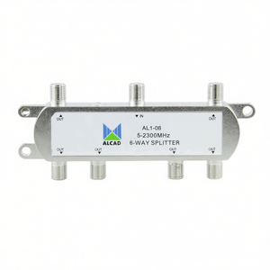 Divisor de Señal de TV Satelital Alcad de 6 Vías, 5-2300MHz - Product Image 3