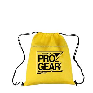 Sac de sport en polyester avec cordon de serrage, léger, pour ballons de sport, vente en gros d'usine, avec logo personnalisé OEM - Product Image 3