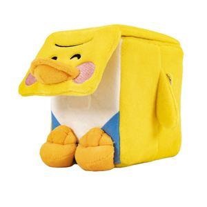 Boîte de rangement en peluche canard jaune personnalisée FX Wholesale, rembourrée et douce, pour protéger les cartes de jeu de collection - Product Image 2