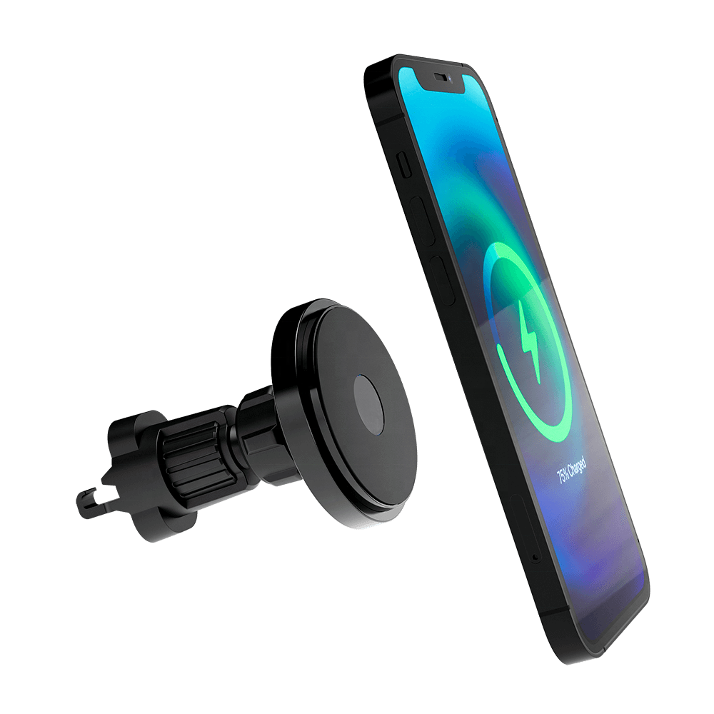 Быстрое беспроводное автомобильное крепление 15 Вт, магнитное автомобильное крепление, беспроводное зарядное устройство Qi, Беспроводная зарядка