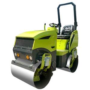 Storike 1T 1.5T Kubota รถบดถนนยางมะตอยขนาดเล็กกะทัดรัดกลองคู่สั่นสะเทือน Ride-ON compactor เครื่องยนต์ดีเซล - Product Image 2