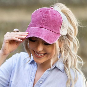 Casquette de baseball vintage en toile polyester/coton à 6 panneaux, unie, lavée, pour hommes et femmes, réglable avec boucle métallique, effet vieilli, pour le golf, toutes saisons - Product Image 4