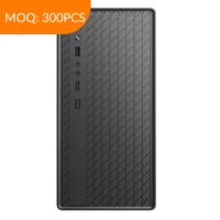 Boîtier PC compact A-N602 disponible en OEM, compatible GPU jusqu'à 220 mm, refroidisseur CPU 137 mm, châssis de bureau Micro ATX ITX