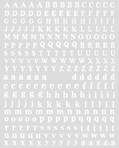 Pegatina láser <span class=keywords><strong>para</strong></span> decoración de <span class=keywords><strong>uñas</strong></span> con letras 3D de plástico de nuevo estilo francés transfronterizo, 26 estuches en inglés, fácil de aplicar, pegatina adhesiva <span class=keywords><strong>para</strong></span> <span class=keywords><strong>uñas</strong></span> DIY - Product Image 3