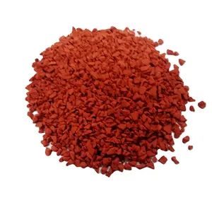 Rode Kleur Rubber Baan Kosten Synthetische Atletische Baan Rubber Materialen Fn P2403291