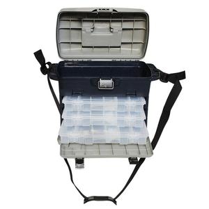 Boîte <span class=keywords><strong>de</strong></span> pêche <span class=keywords><strong>en</strong></span> <span class=keywords><strong>mer</strong></span>, valise <span class=keywords><strong>de</strong></span> pêche <span class=keywords><strong>en</strong></span> plein air, boîte à outils grise avec boîte à appâts à trois niveaux, sac isotherme pour équipement <span class=keywords><strong>de</strong></span> pêche, accessoires <span class=keywords><strong>en</strong></span> gros - Product Image 4