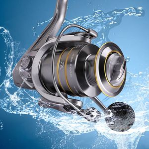 Carrete de Pesca Giratorio de Aleación de Aluminio <span class=keywords><strong>Navion</strong></span> Serie NA 1000-7000 para Mano Izquierda, para Cañas de Mar y Equipo de Pesca - Product Image 1