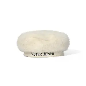 Cappello di Cashmere donna inverno berretto piatto di lana francese ricamato all'aperto berretto tattico da combattimento