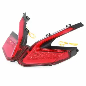 RTS untuk DUCATI 899 959 1199 S R 1299 lampu belakang LED lampu sein mengemudi lampu rem belakang Aksesori terintegrasi