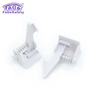 Barrière de sécurité pour bébé Fabe, best-seller, avec loquet à ressort, verrouillage enfant, certifiée EN71-3, en matériau ABS - Product Image 2