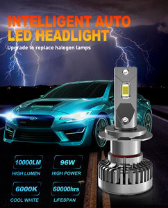 Kit de conversión de Faros LED H4 Hi Lo, 100 K, faro delantero automático, H4, 6000 W, C10, <span class=keywords><strong>precio</strong></span> de fábrica - Product Image 2