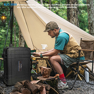 Centrale Électrique Portable 3000W Lithium-Ion MPPT pour Camping en Extérieur, Générateur Solaire à Onde Sinusoïdale Pure, Panneaux Pliables, Alimentation Voiture - Product Image 5