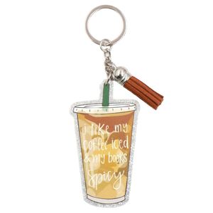 Porte-clés personnalisé style dessin animé, porte-clés en acrylique vierge imprimé UV, personnalisation de porte-clés en plastique - Product Image 1