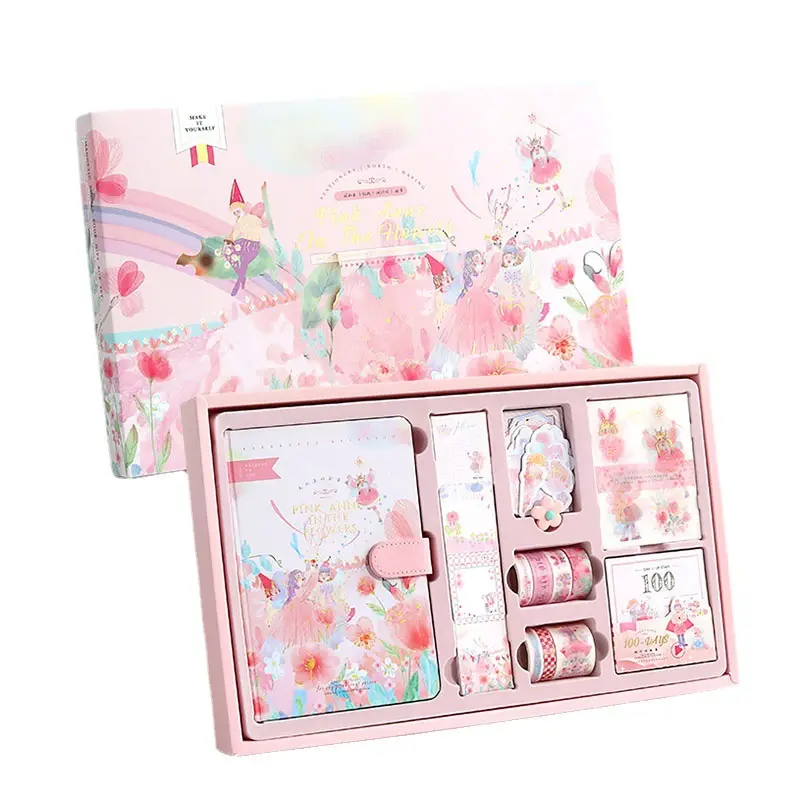 2024 Hot Sale Latest Instagram-Style Magical Romantic Journal Set Notebook Set for Girls