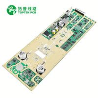 Carte PCB multicouche OEM pour circuits tactiles, amplificateurs, USB, LED, TV, lampes torche, rétroéclairage, onduleurs, écouteurs, avec finition or dur et composants CMS/SMT