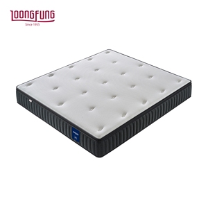 Colchón Enrollable LOONGFUNG con Resortes Ensacados por Zonas, Látex Natural y Espuma Transpirable de Carbón de Bambú para Proyectos de <span class=keywords><strong>Apartamentos</strong></span> y Hoteles - Product Image 1