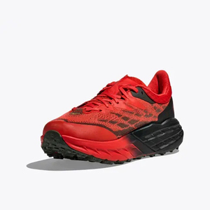 Non Slip Thick Bottom Outdoor Trail <b>Sneakers</b> Breathable Mesh Upper <b>Black</b> Red Multi Color For Mountain Hiking Running Sports - Product Image 2