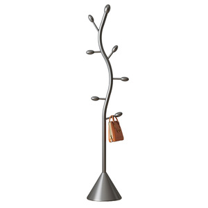 Cintre en os de poisson en métal de style simple pour chambre à coucher et hall, support de suspension au sol pour vêtements au design moderne - Product Image 2