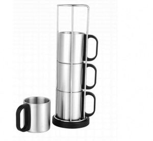 Modern Design Stainless Steel Vacuum Insulated Leak-Proof <b>Large</b> Capacity Travel Mug - Product Image 3