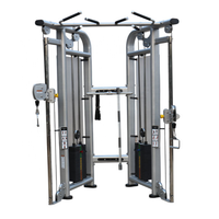 Equipo de entrenamiento multifunción para gimnasio, máquina cruzada de cable dual, Comercial