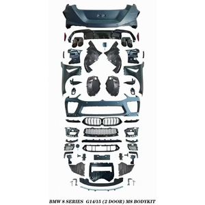 Conversión de Carrocería de Alto Rendimiento para <span class=keywords><strong>BMW</strong></span> Serie 8 <span class=keywords><strong>CS</strong></span> G14 G16, Actualización a <span class=keywords><strong>M8</strong></span>, Parachoques Delantero y Trasero, Capó, Guardabarros, Iluminación LED - Product Image 2
