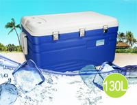 Glacière portable en plastique de haute qualité, grande capacité, OEM, glacière rigide en HDPE PU, 130L 150L