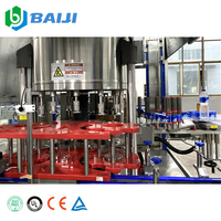 Machine à étiqueter automatique ronde en plastique pour bouteilles PET opp colle thermofusible eau boisson
