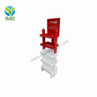 Custom Design Lak Groothandel Supermarkt Hout Display Rack Fruit En Groente Display Stand Wijn Hout Display