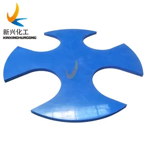 UHMW PE polyethylene plastic spacer for pipe line support duct spacer