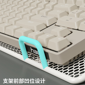 Keyboard Tray <b>Riser</b> Stand Floating Desk Mechanical Keyboard Pad With Tilting Design For Office <b>Desktop</b> Use - Product Image 1