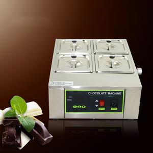เครื่องทำช็อคโกแลตไฟฟ้าเชิงพาณิชย์ความจุสูง4กระทะอุณหภูมิคงที่ทันสมัยสำหรับร้านอาหาร - Product Image 2