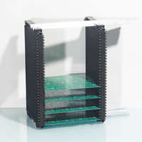 Rack de stockage de PCB SMT JEJOR-96891 Porte-revues ESD avec produit de sécurité de réglage de voie de vis pour la circulation SMT ESD