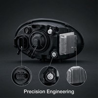 Pour Volkswagen Beetle 1998-2022, ensemble de phares LED, projecteur Bi-LED, DRL, phare avant modifié, Plug and Play, sans codage