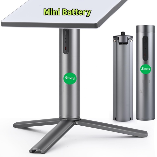 Starlink Mini Battery Mount Power Bank 30,000mAh 20V 5A Output LED Indicator Type-C Port Adjustable Tripod Stand for Outdoor/RV