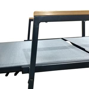 Yoho Moderne En Aluminium Et Rotin Pliable Réglable Chaise Longue Avec Un Design Écologique Pour Cour Piscine Plage Utilisation En Plein Air - Product Image 4