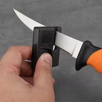 Ensemble cadeau pour homme de 8 couteaux de chasse à filet de poisson pour le traitement du cerf comprenant des couteaux à dépecer et à désosser un crochet en plastique