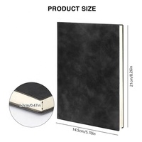 Carnets de notes en cuir A5 bloc-notes en papier ligné Carnet de notes personnalisé avec logo pour la promotion des affaires scolaires