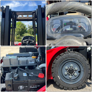 Carretilla elevadora Youli Factory 4000kg <span class=keywords><strong>1</strong></span> 2 3 4 toneladas Carretillas elevadoras de motor diésel 4 toneladas Carretillas elevadoras de combustible diésel - Product Image 5