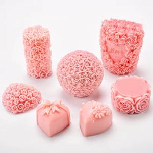 Moldes de silicona de fábrica SILKOLOVE, utilizados para hacer rosas dulces para el Día de San Valentín, velas aromáticas DIY y decoraciones navideñas para el hogar. - Product Image 2