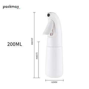 Refillable Recyclable 200ml 300ml Fine <b>Mist</b> Continuous Spray Eco-Friendly PET <b>Bottle</b> for Home Cleaning Salon & Hair Treatment - Product Image 4