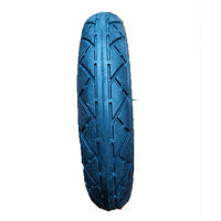 Nouvelle roue gonflable en caoutchouc de 6 pouces avec motif météore, moyeu en fer et 5 rayons