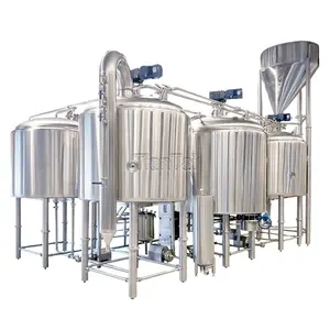 Tiantai 2000L beer brewing equipment mash system brewery turnkey project for craft beer making