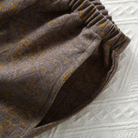 Pyjama d'été pour homme en gaze double couche jacquard teint en fil 100 % coton, respirant et confortable, à manches courtes, pour le printemps et l'automne