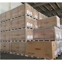 Panel surya Wajah dua Anti debu HI MO 7 595W 620W 615W 625W 2382 W 1134 * mm kaca ganda asli pabrik modul PV