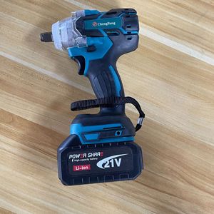 Juego de Herramientas Combinadas: Taladro Percutor Inalámbrico de 21V, Llave de Impacto Inalámbrica sin Escobillas y Sierra Circular Portátil - Product Image 6