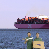 Expédition internationale de Chine vers la France États-Unis lcl fcl transitaire maritime fba tarifs de fret